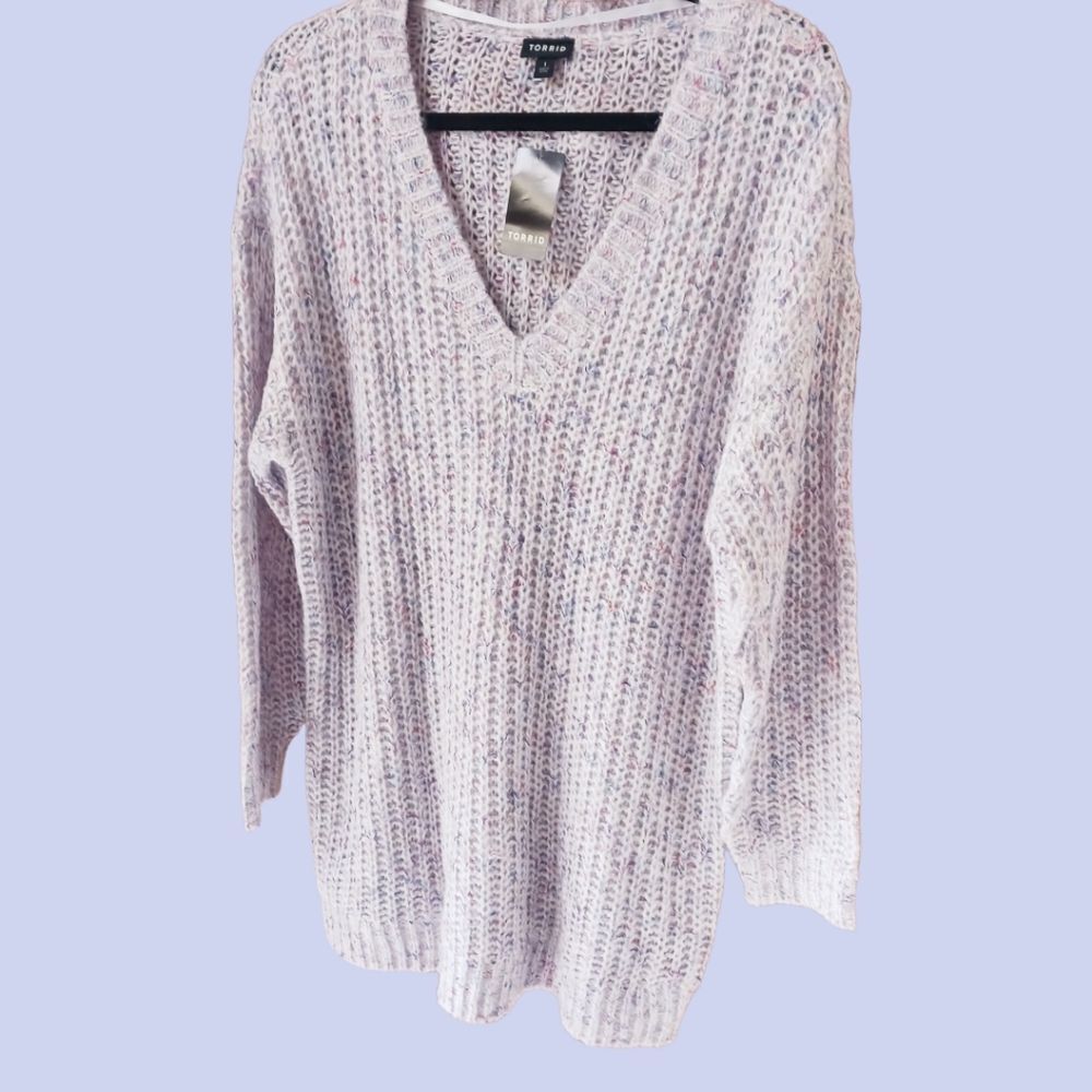 TORRID Plus Size Multi - Color Pullover Sweater N… - image 8